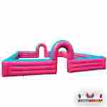 Надувная детская площадка «Страна улыбок», 8×6×2 м