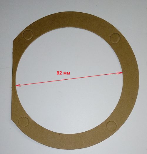 Прокладка редуктора GQ40A/42 (92 мм)/Gasket