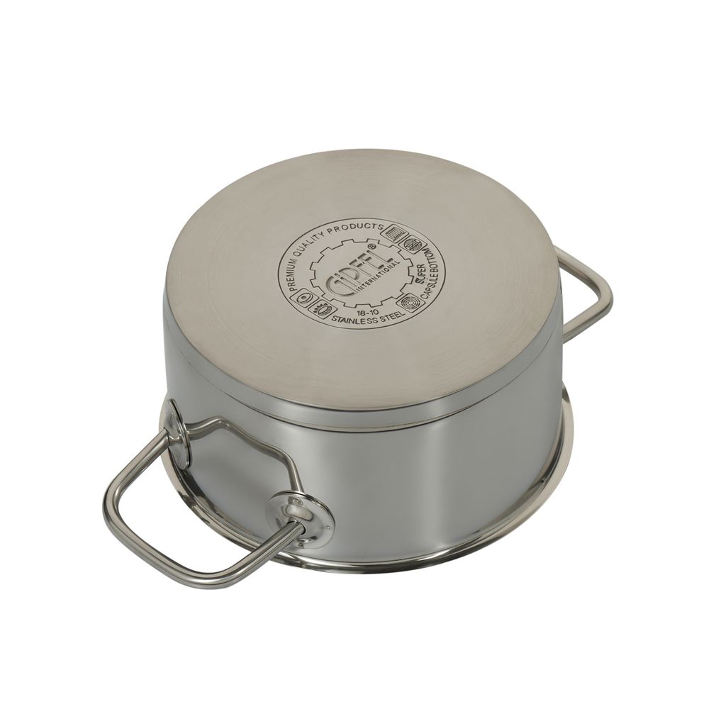 Кастрюля из нержавеющей стали Gipfel Capella 2697 18 см/2 л