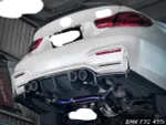 Выхлопная система с заслонками для BMW 4 Series F32 435i coupe 2.0T #2