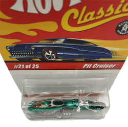 Hot Wheels Classics Series 1: Pit Cruiser (Green) (#21 of 25) (2005)