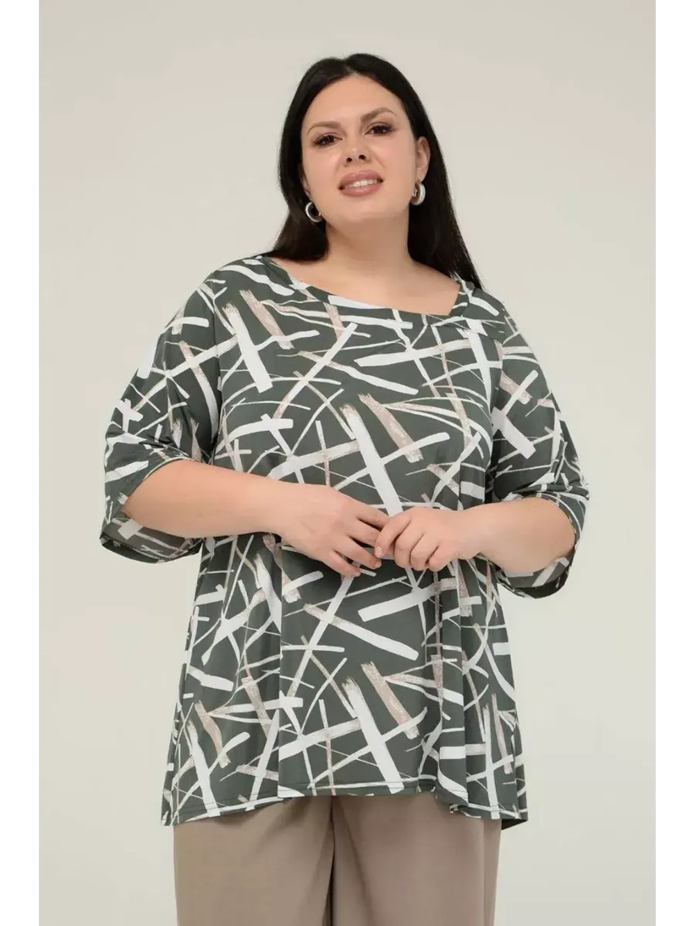 Туника летняя свободная