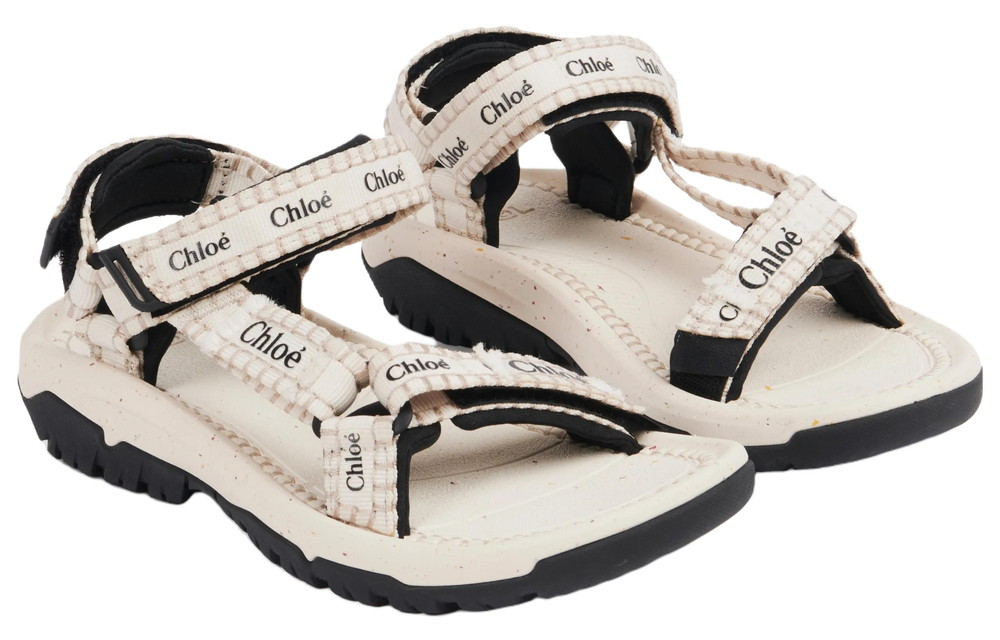 TEVA x Chloe Hurricane XLT2 Polyester One Strap Sandals Women"s Natural White