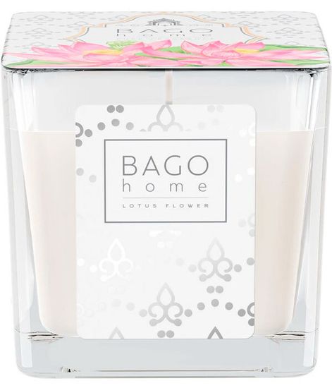 Цветок лотоса, ароматическая свеча, Bago home