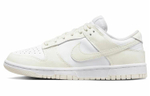 Кроссовки Nike Dunk Low White Sail (Женская размерная сетка)