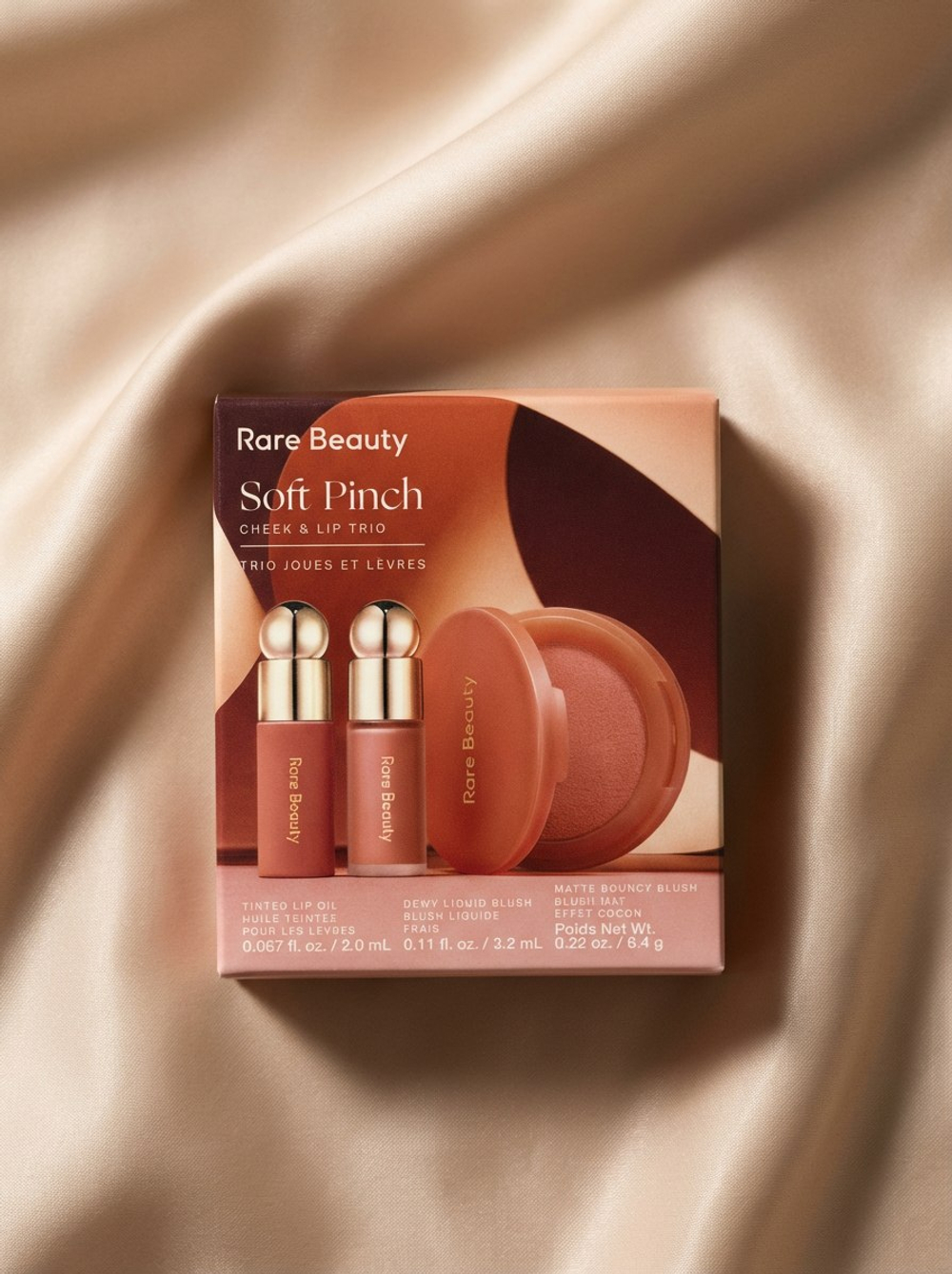 Набор для ухода за щеками и губами Soft Pinch