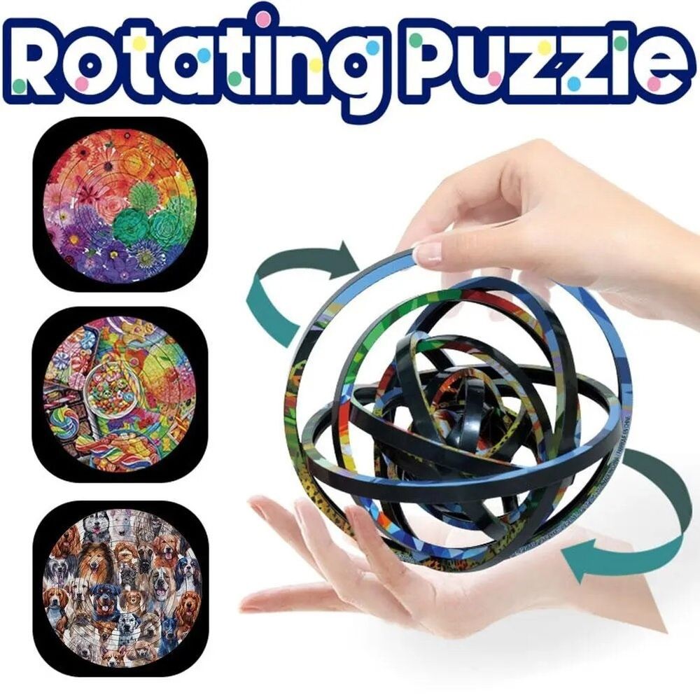 Вращающаяся головоломка-пазл Rotating Puzzle