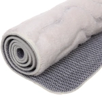 Коврик для ванной 80*120"Гармония» молочный