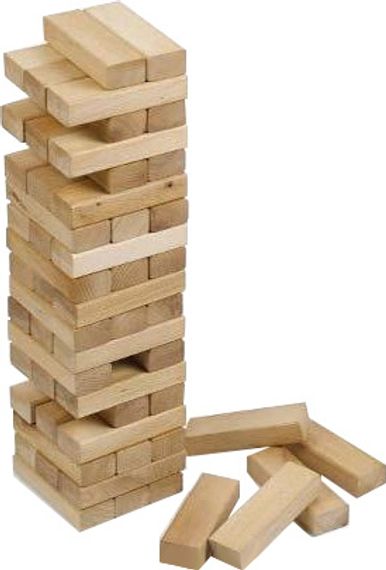Oyun  Knowri Jenga Wooden Puzzle