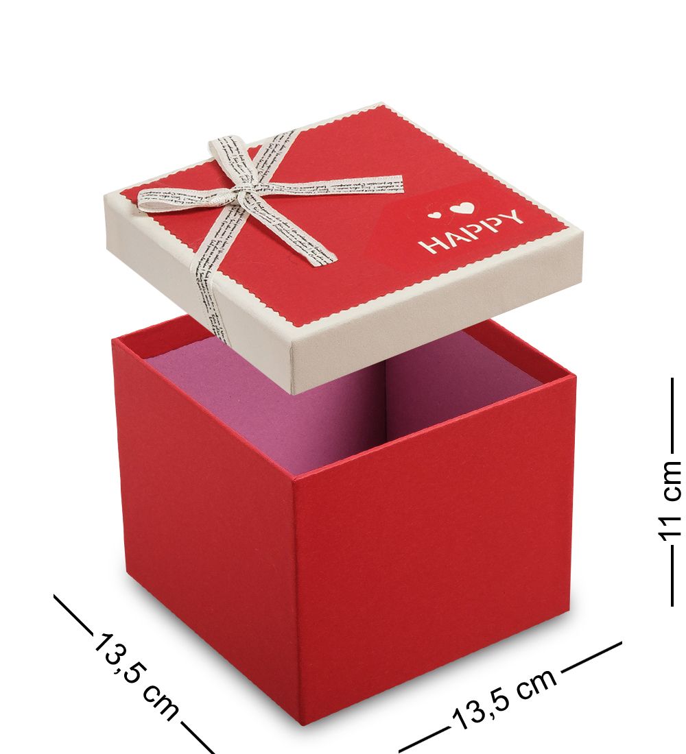 WG-31/1-B Коробка подарочная цв.красный