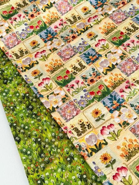 ЦВЕТОЧНАЯ МОЗАИКА - 100% хлопок 6