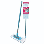 Швабра Пауэр Коллект с телескопической рукояткой 140 см, насадка 100% полиэстер YORK