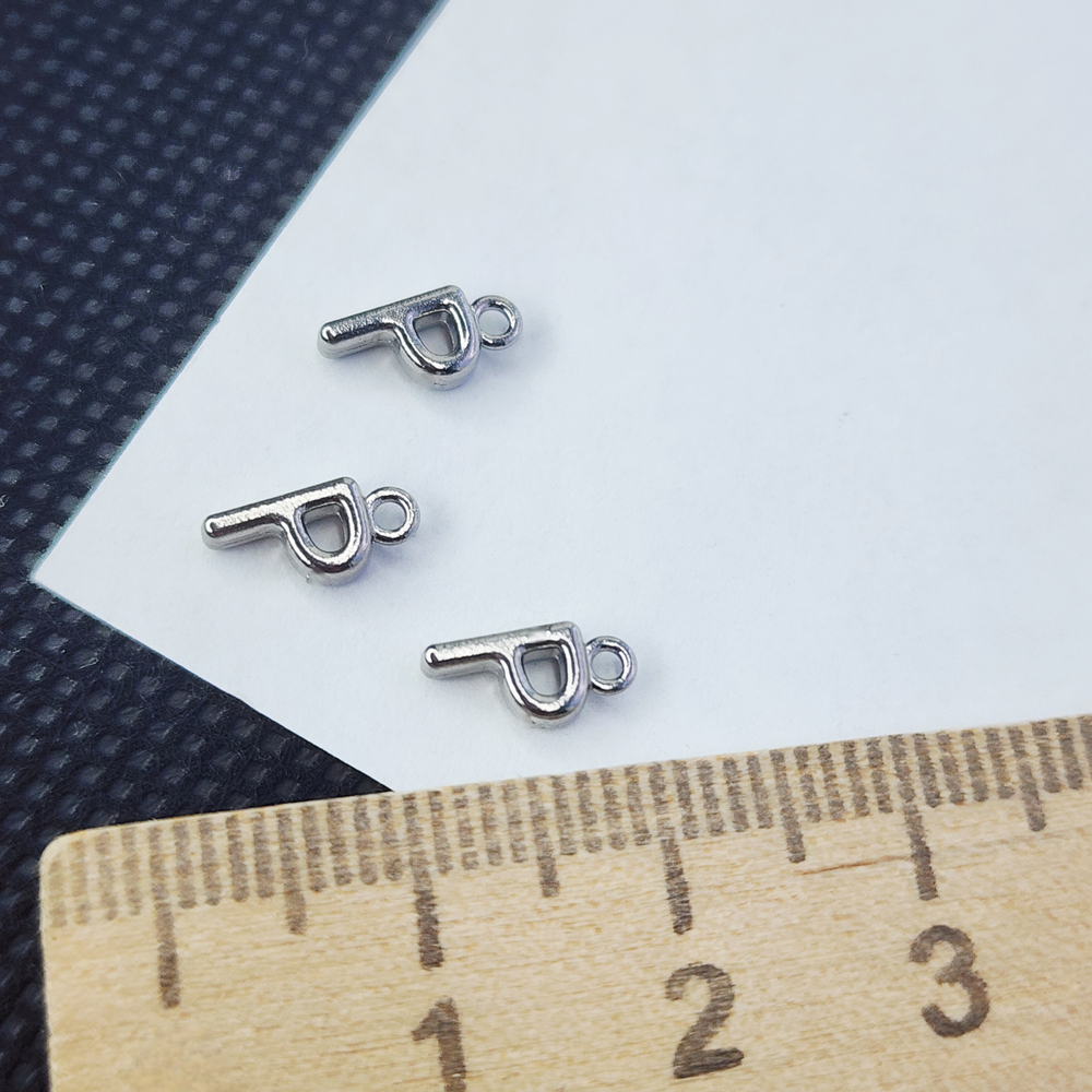 Буква "Р", сталь, 9мм, литера, алфавит