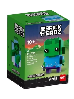 Конструктор Майнкрафт BrickHeadz Зомби