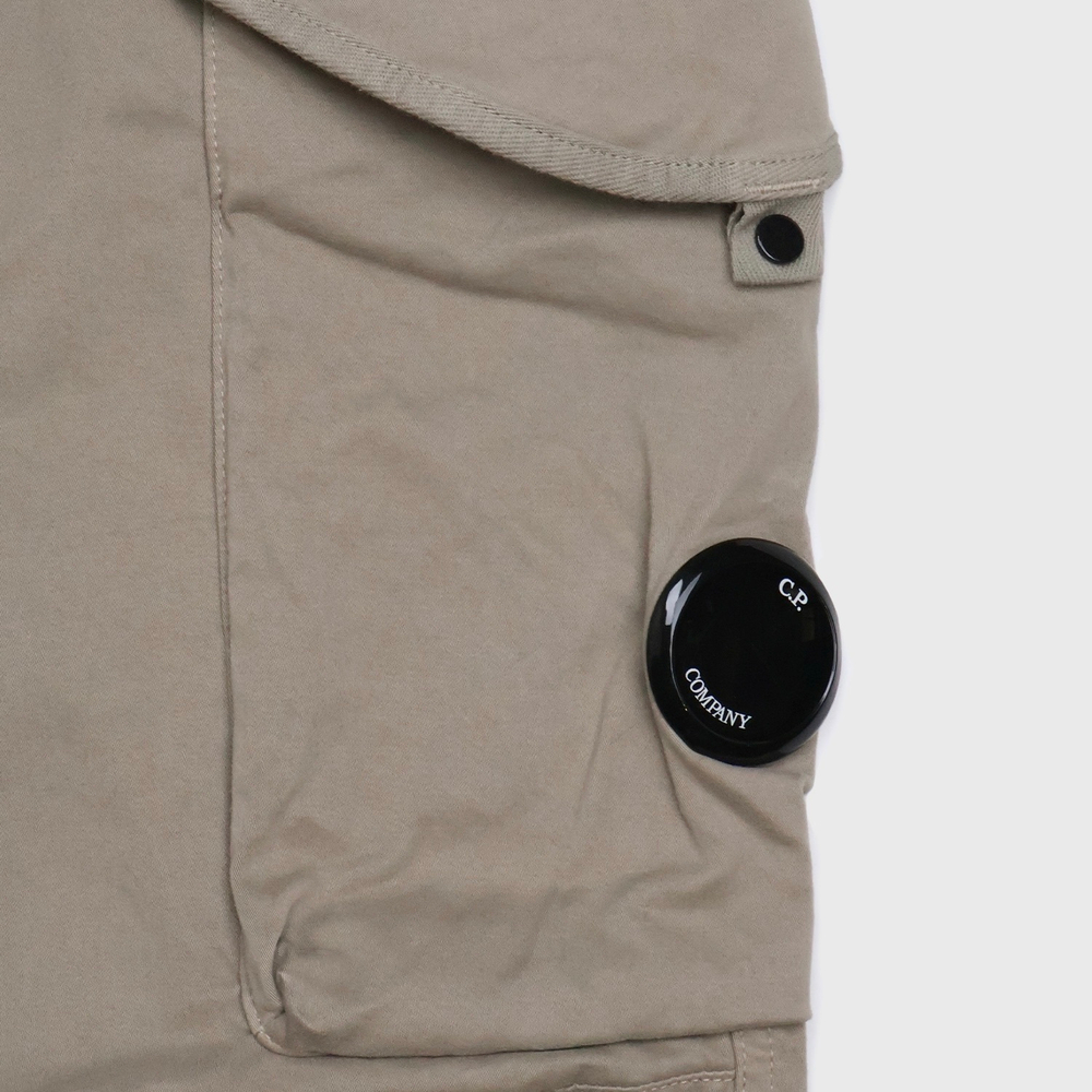 Брюки C.P. Company Stretch Satin Lens Cargo Silver Sage