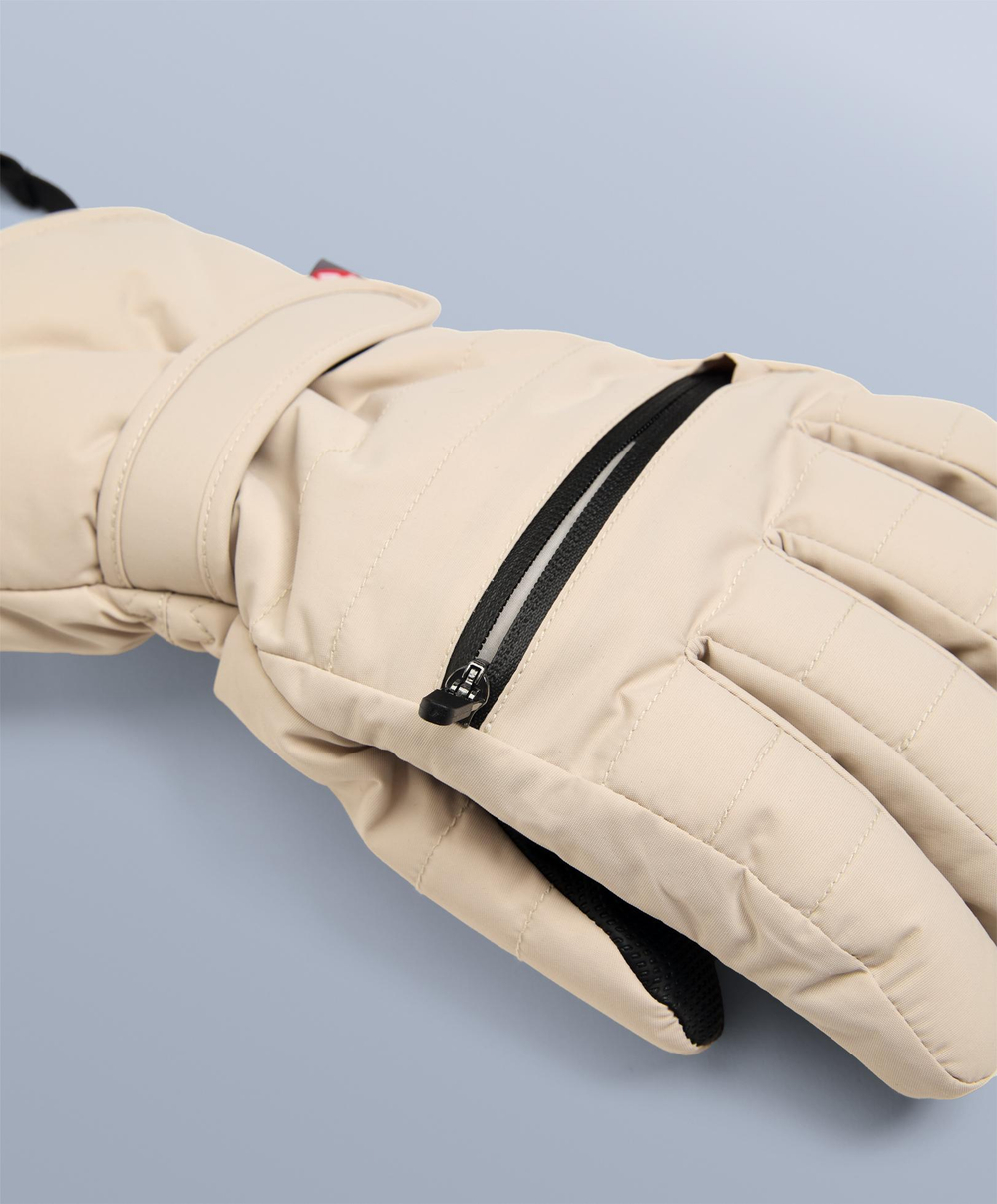 Oysho Технические перчатки SKI Primaloft®, экрю