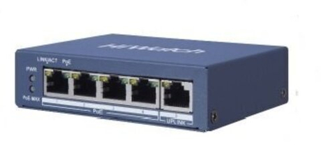 Коммутатор с питанием PoE Hikvision DS-S504GP