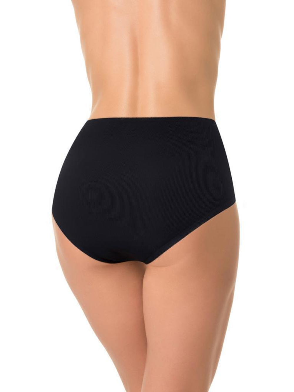 Трусы с высокой линией талии из микрофибры (Размер: XXL) (Цвет: молочный)