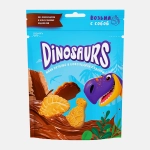 Печенье мини в молочной глазури сахарное Dinosaurs 50г