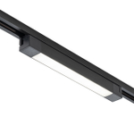 Светодиодный светильник для однофазной трековой системы 20Вт, 1400лм, 4000K, Ra>80, металл/акрил, чёрный матовый
