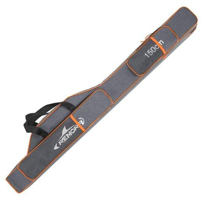 Чехол для удочек серый 3х секционный 150 см