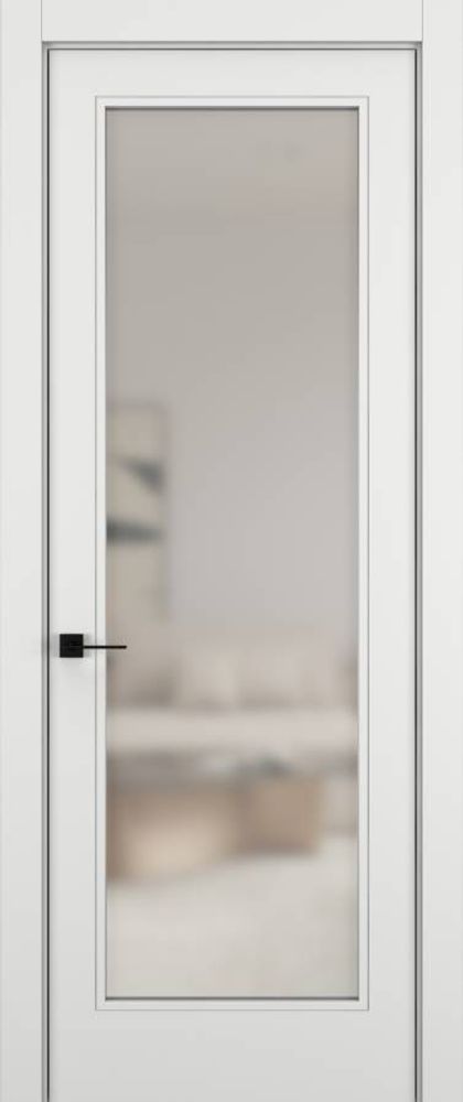 Дверь 01V HARMONY Матовый Лунный