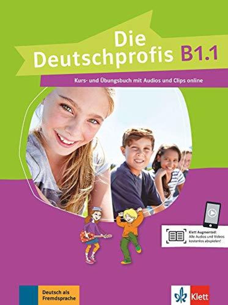 Deutschprofis, die В1.1  KB +Uebb. Audios+Clips online