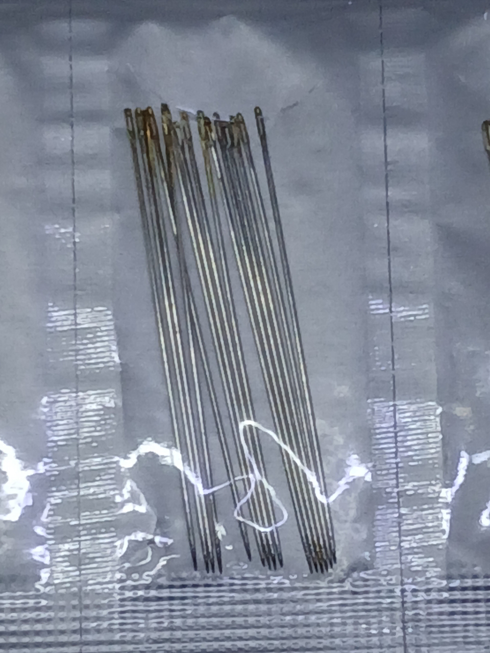 Набор игл для бисера №12