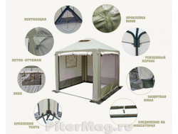 Шатер Митек Пикник-Люкс 2,5x2,5