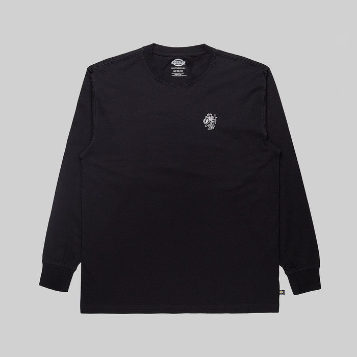 Лонгслив мужской Dickies Skateboarding Graphic Long Sleeve Tee артикул:WLSK5_black - купить в магазине Дайс