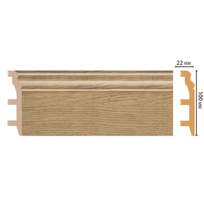 Плинтус Decomaster D232 D232-83