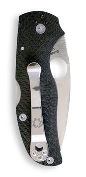 Складной нож Spyderco Native 41CFFP5 c клинком из стали CPM-S90V, рукоять карбон