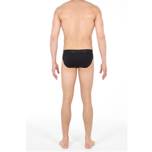 Мужские трусы брифы черные HOM CLASSIC Mini Briefs 400204_400004