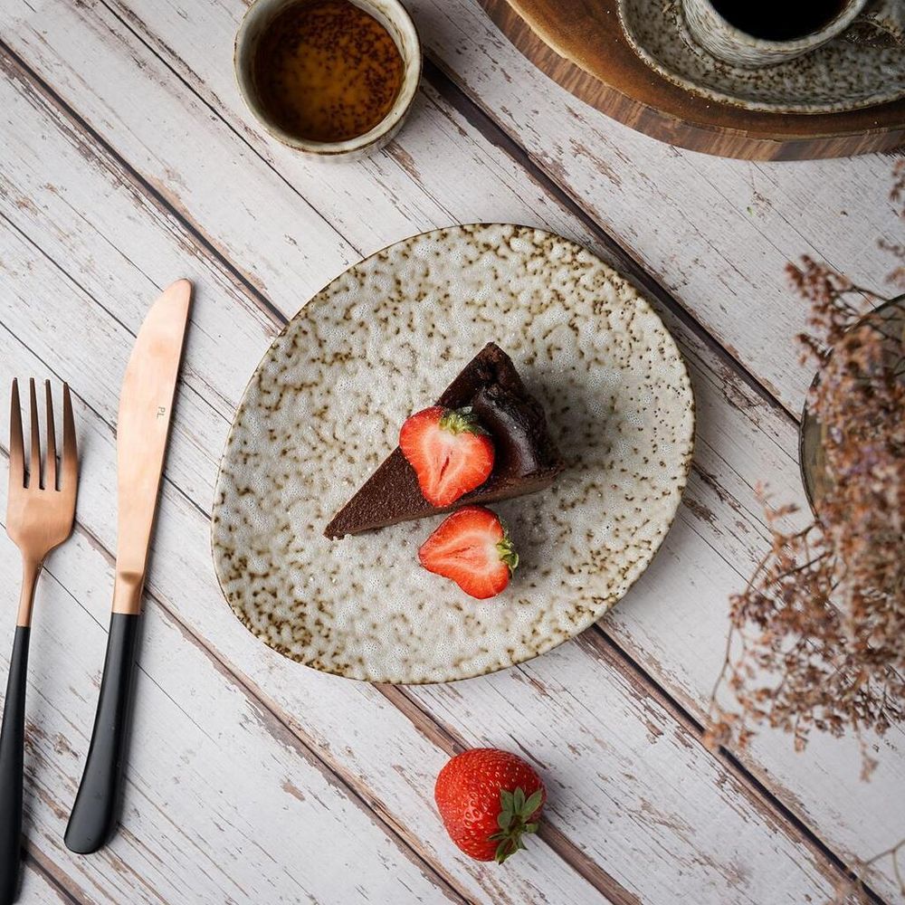 Тарелка d 20,5 см Brown Spider Silk P.L. Proff Cuisine [6]