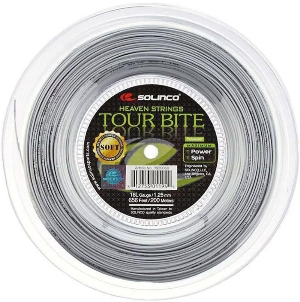 Струны для тенниса SOLINCO TOUR BITE В нарезке (1 натяжка) 12 м