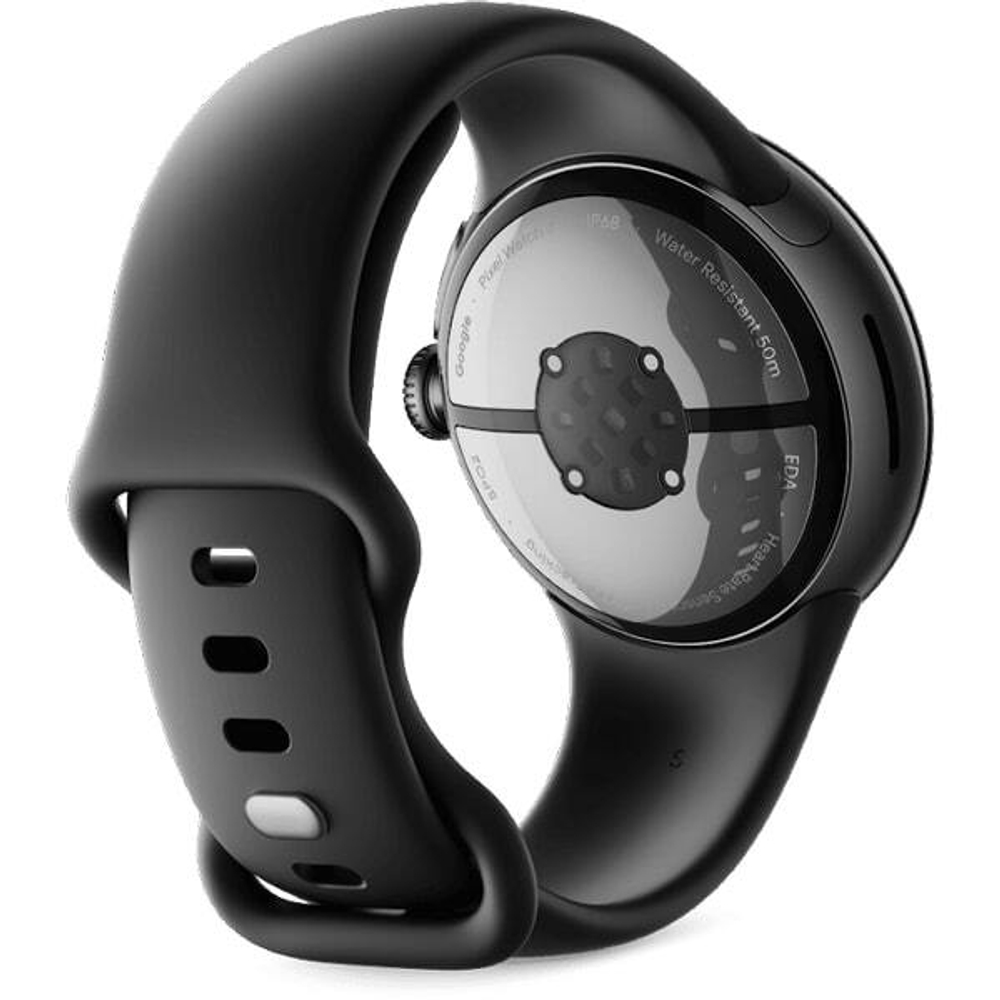 Умные часы Google Pixel Watch 2, LTE, «матовый чёрный» корпус, ремешок цвета «чёрный обсидиан»
