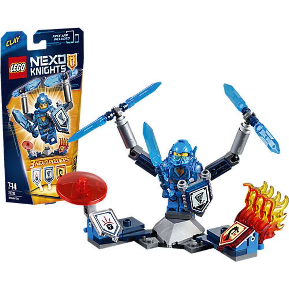 LEGO Nexo Knights: Клэй – Абсолютная сила 70330 — Лего Нексо Рыцари