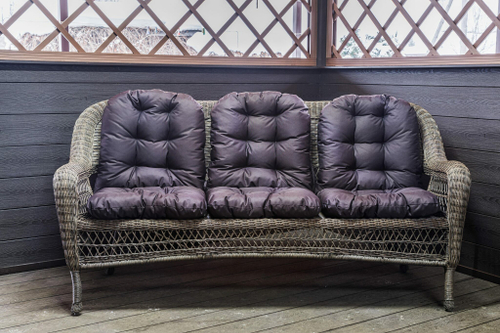Диван 3-местный из искусственного ротанга МЭДИСОН “MADISON” арт.A00079 с подушками на сидение и спинку