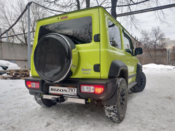 Фаркоп под квадрат для Suzuki Jimny, 2018-, Бизон.FA 0350-E(N)