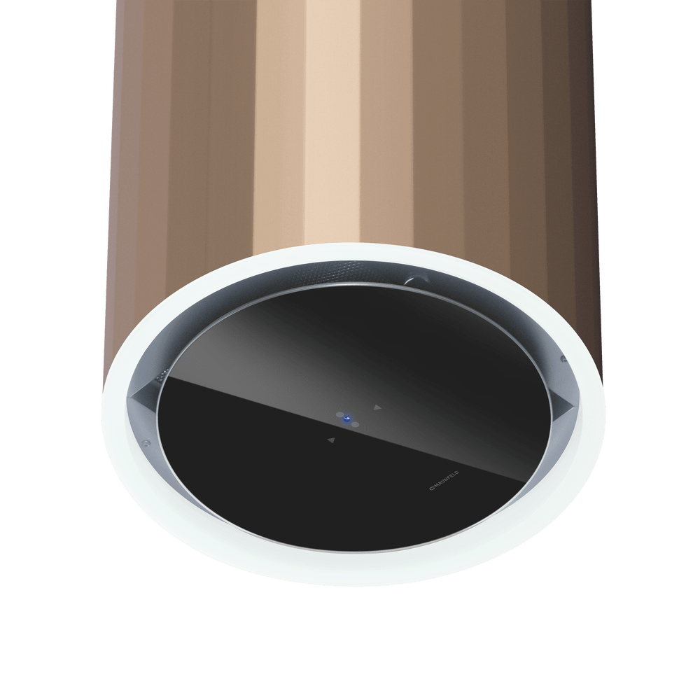 Кухонная вытяжка MAUNFELD Adelaide 39 Isla золотистый