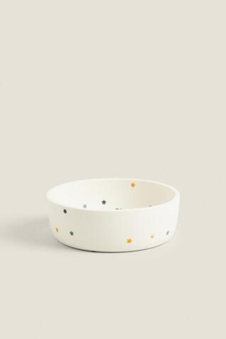 ZARA HOME ДЕТСКАЯ СИЛИКОНОВАЯ ПИАЛА МИККИ МАУС © DISNEY, КРЕМОВЫЙ