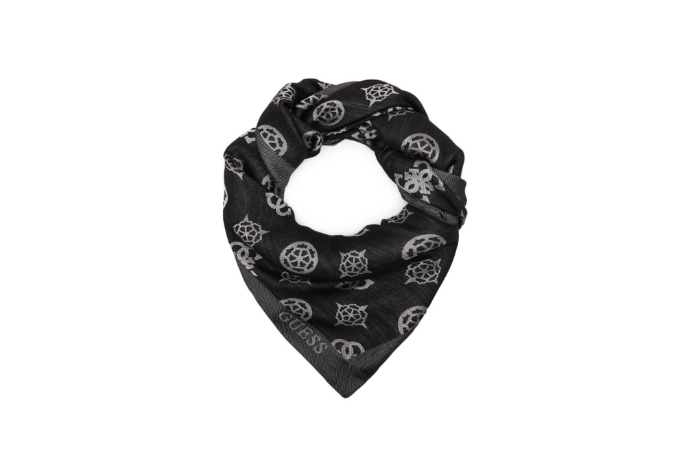 Двухсторонний платок Guess - черный(AW9918 POL03)