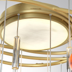 5457/21C ODL_EX Люстра потолочная 20*G9*5W + LED 20W 2500K MODERN