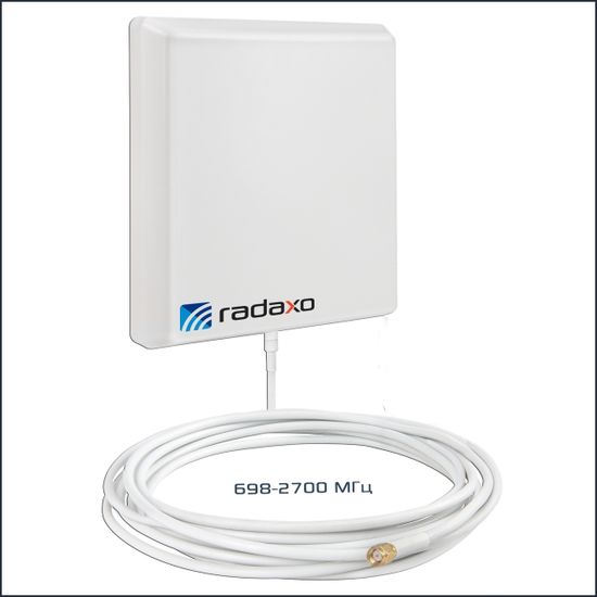 Radaxo P-4G антенна 698-2700 МГц / 14,0 dBi / 210x180x44мм