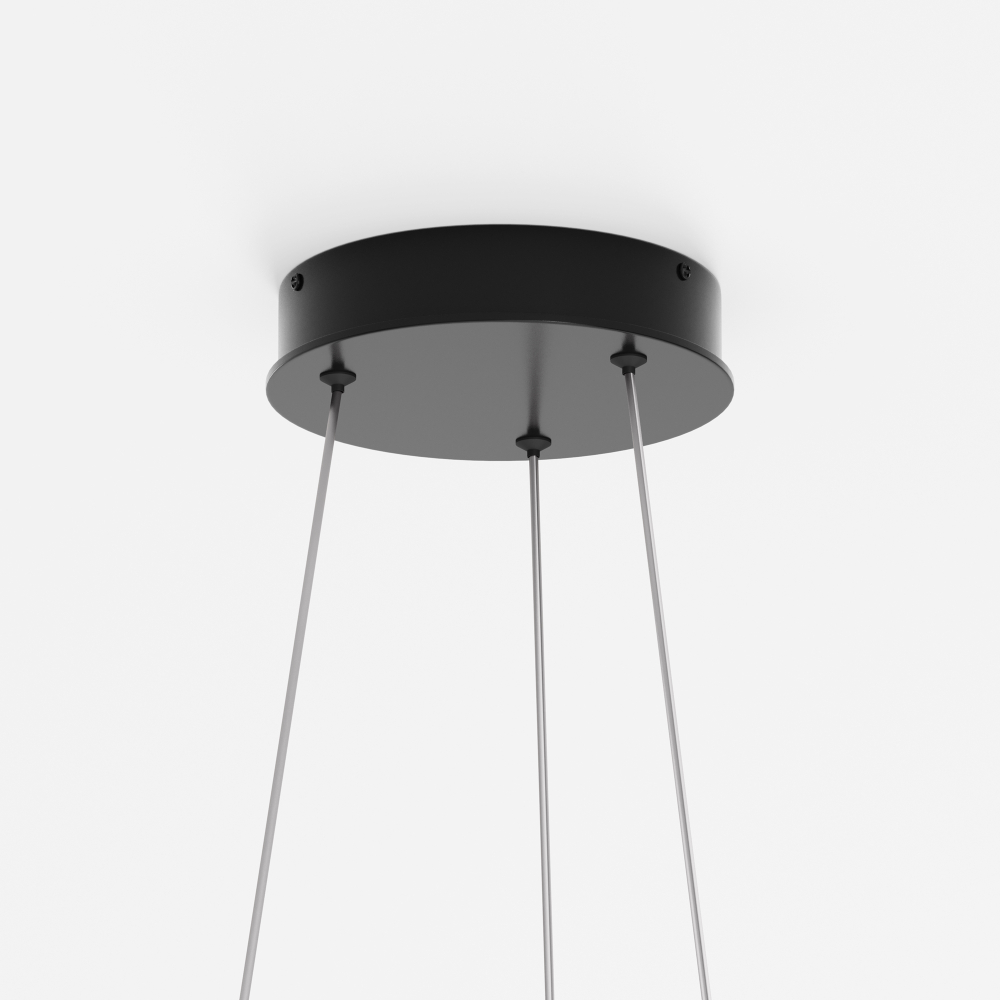 Люстра подвесная светодиодная Maytoni Rim MOD058PL-L54BK