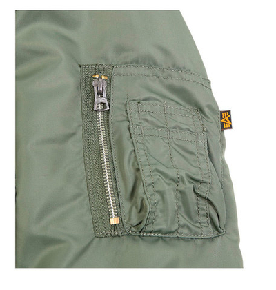 Куртка Бомбер - MA-1 Flight Jacket (олива - s.green)