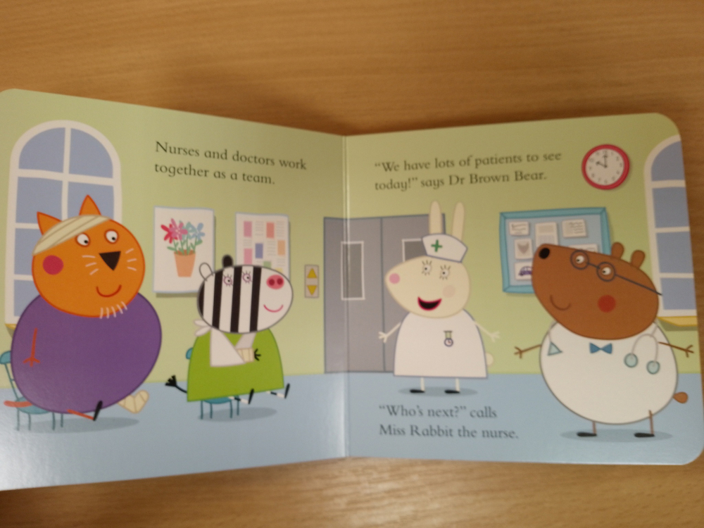 Peppa Pig: Nurses (board book)