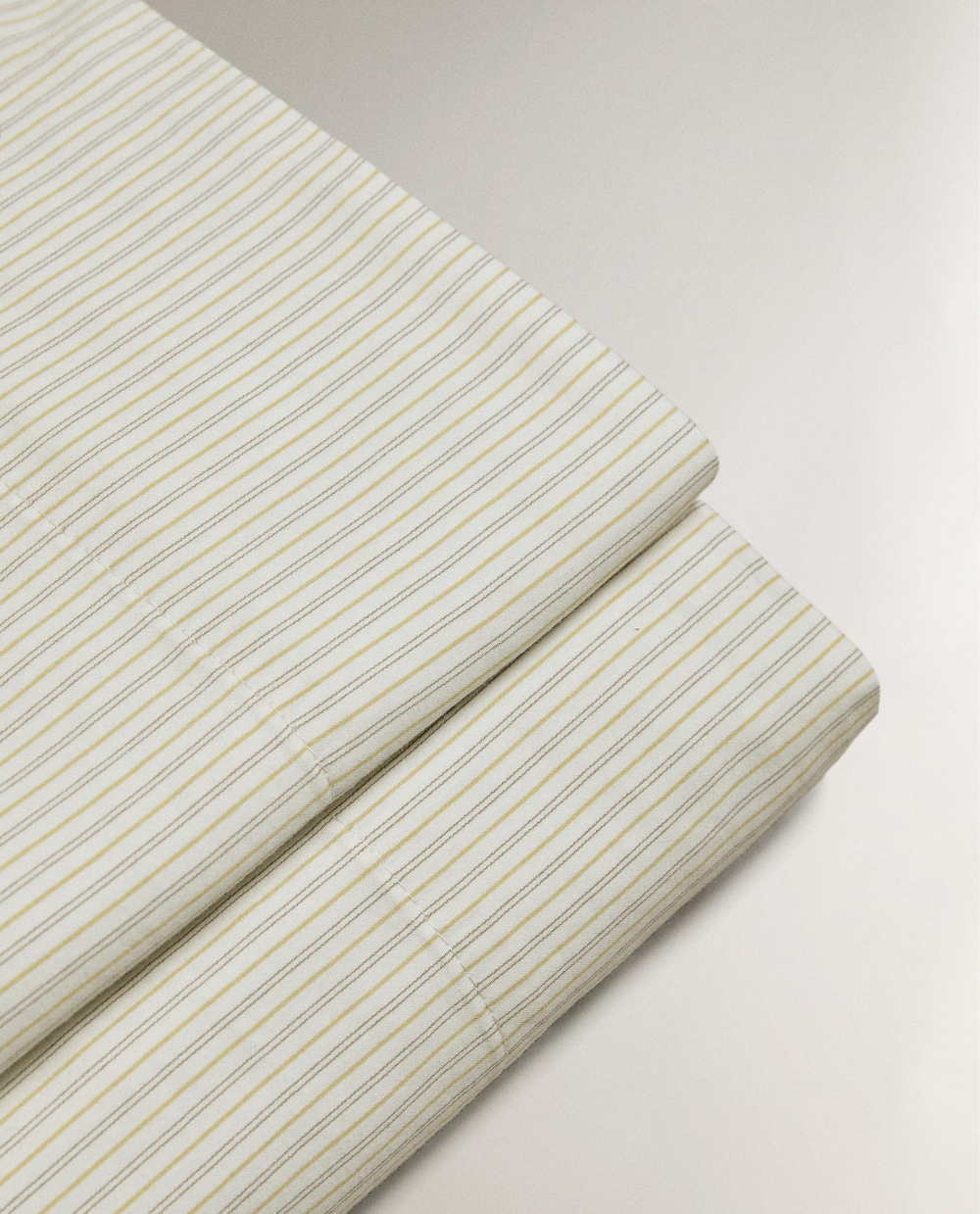 Простыня Zara Home сатин, хлопок 100%, в полоску, 6154/089