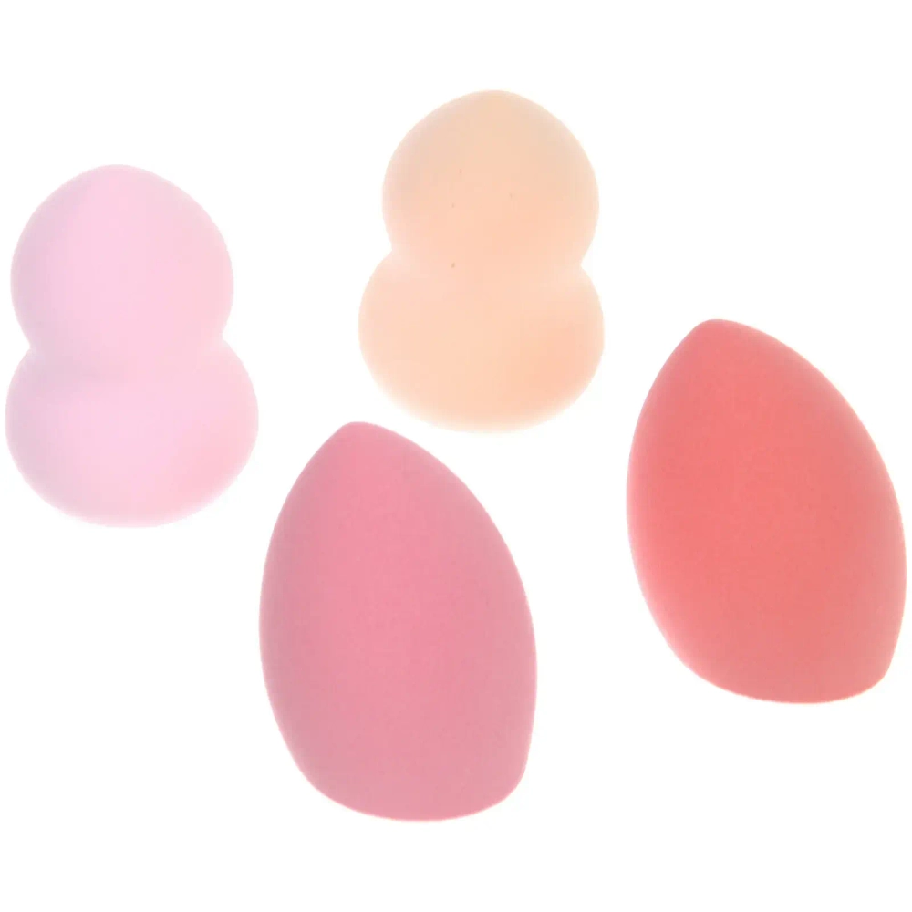 Спонжи для макияжа 4шт фигурные «FRIDA», лапки, цвет как на фото, 10,5*8,8см