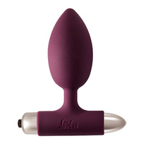 Анальный стимулятор 11,1см с вибрацией Lola Games Spice it up New Edition Perfection Wine Red 8014-03lola